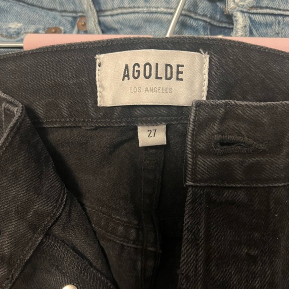 Agolde black Lana Slice jeans - Picture 4 of 5